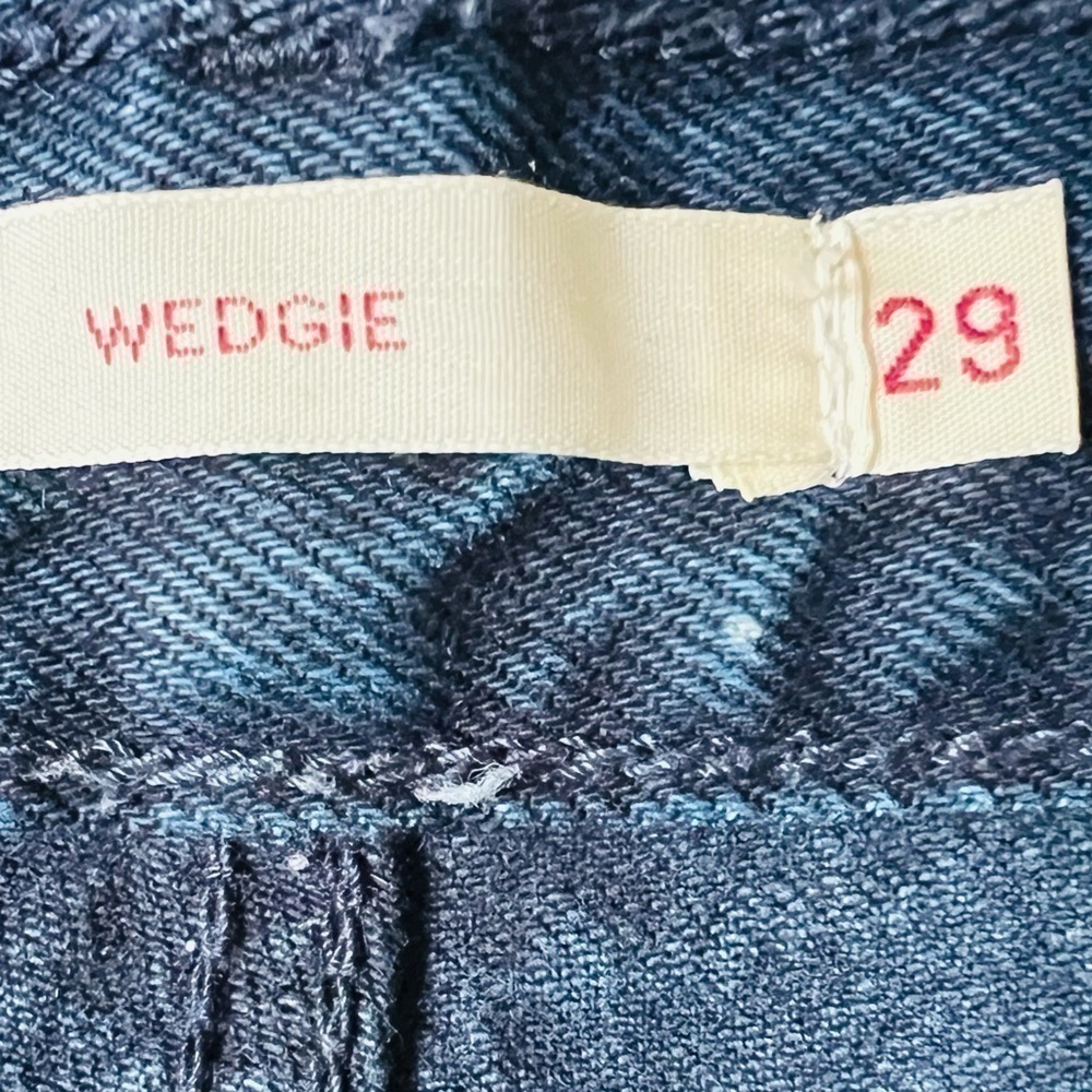 LEVI wedgie Skinny casual blue women’s Jeans Size 29 - Picture 3 of 8